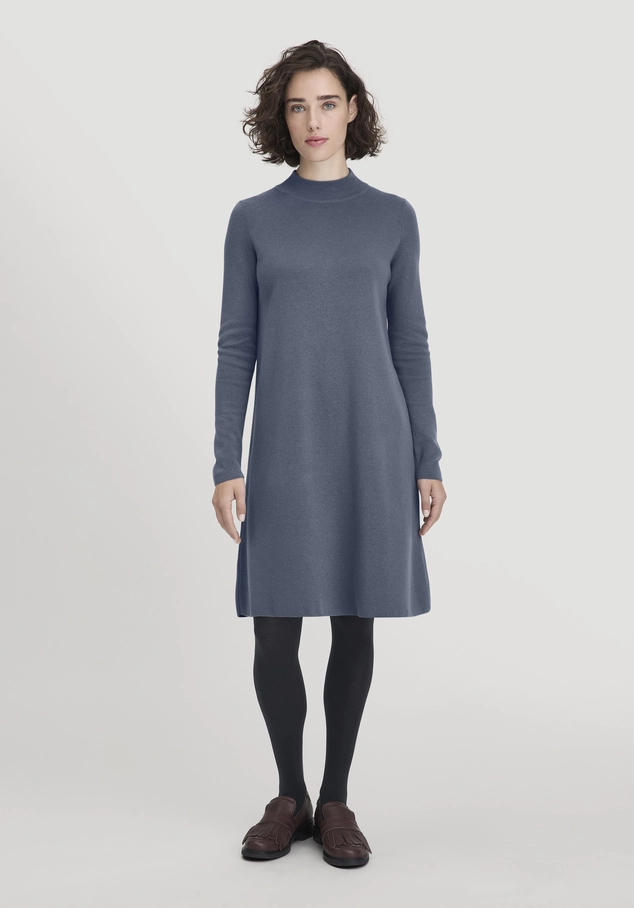 Strick Kleid Relaxed aus TENCEL™ Lyocell mit Bio-Baumwolle