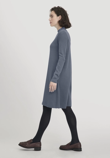 Strick Kleid Relaxed aus TENCEL™ Lyocell mit Bio-Baumwolle - 4