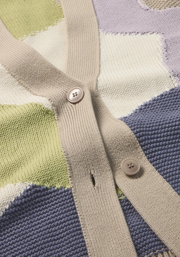 Strick Jacke Relaxed aus reiner Bio-Baumwolle - 6