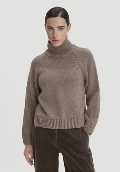 Strick Pullover Relaxed aus Bio-Merinowolle mit Bio-Baumwolle