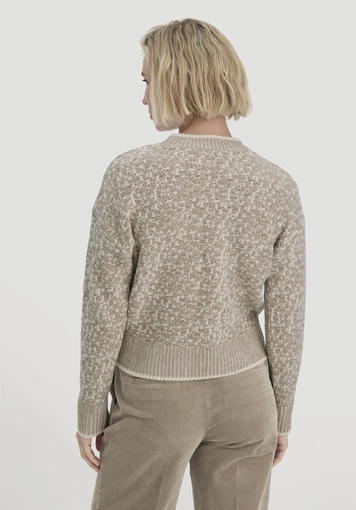 Strick Pullover Relaxed BETTER RECYCLING aus reiner Bio-Merinowolle - 2