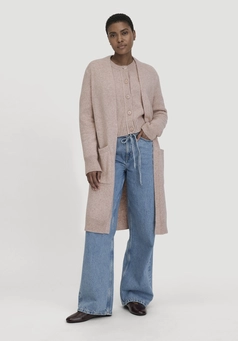 Strick Jacke Relaxed aus Bio-Merinowolle mit Bio-Baumwolle
