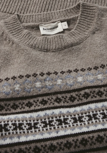 Strick Pullover Relaxed BETTER RECYCLING aus reiner Bio-Merinowolle - 6