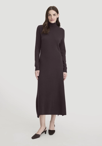 Strick Kleid Regular aus Bio-Merinowolle mit Cashmere - 0