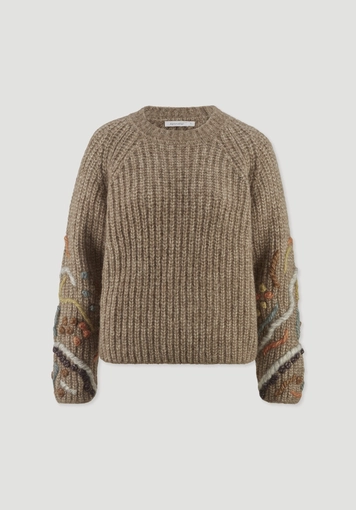 Strick Pullover Relaxed aus Alpaka mit Bio-Baumwolle - 5