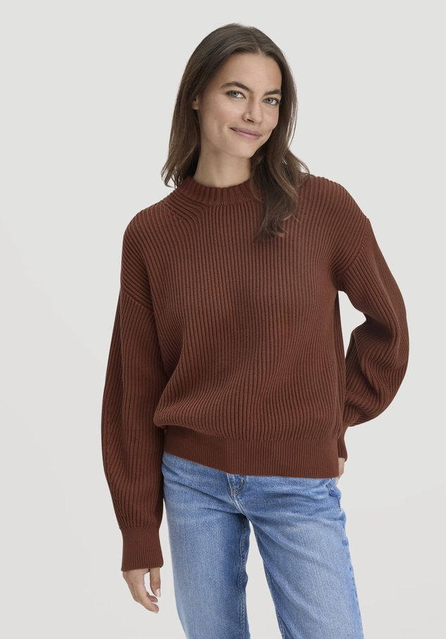 Knitted sweater Relaxed made of pure organic cotton