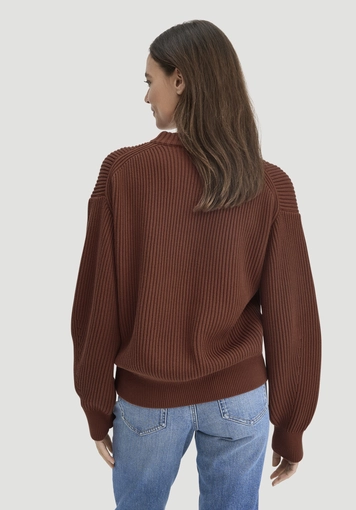 Strick Pullover Relaxed aus reiner Bio-Baumwolle - 2