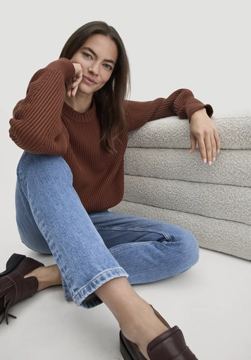 Strick Pullover Relaxed aus reiner Bio-Baumwolle - 3