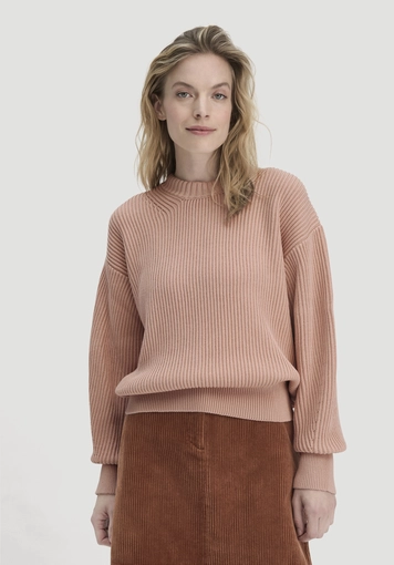 Strick Pullover Relaxed aus reiner Bio-Baumwolle - 0