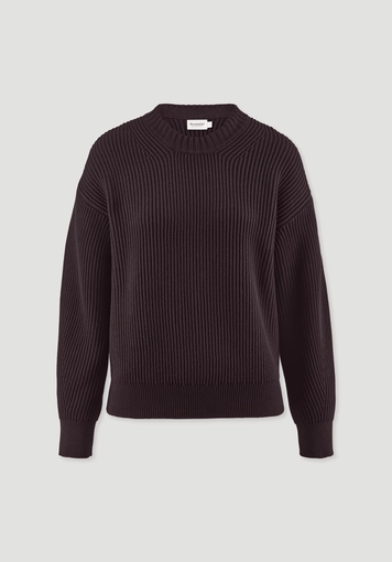 Knitted sweater Relaxed made of pure organic cotton Knitted sweater Relaxed made of pure organic cotton