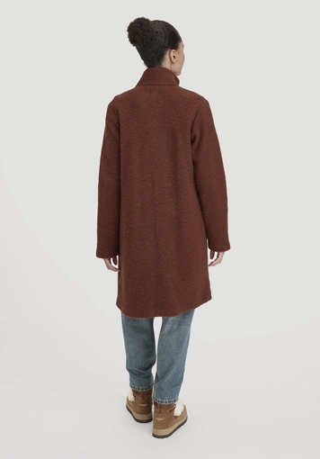 Wollfleece Mantel Regular aus reiner Bio-Merinowolle - 1