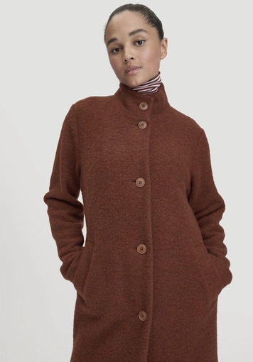 Wollfleece Mantel Regular aus reiner Bio-Merinowolle - 2