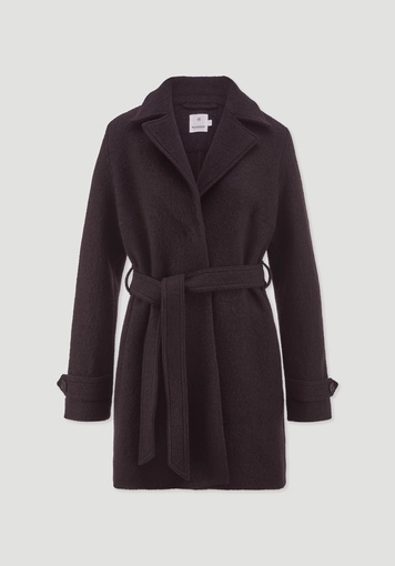 Walk coat regular made of pure organic merino wool