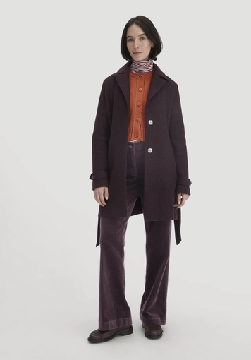 Walk coat regular made of pure organic merino wool - 3