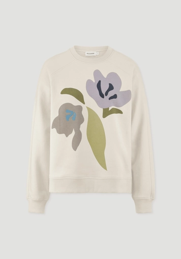 Oversized sweatshirt made from pure organic cotton