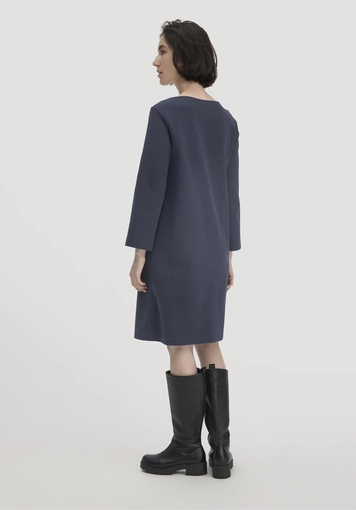Jersey Kleid Mini Regular aus Bio-Baumwolle - 1