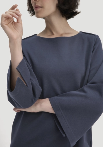 Jersey Kleid Mini Regular aus Bio-Baumwolle - 2
