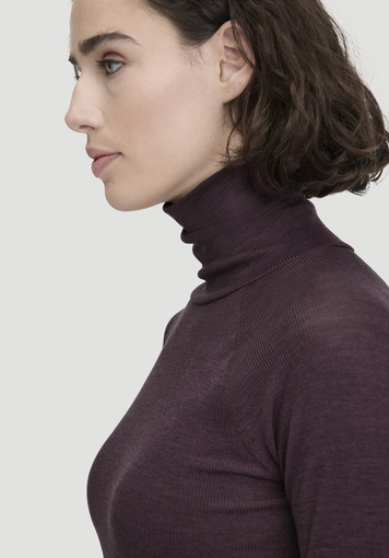 Wolle-Mix Longlseeve Fitted aus Bio-Merinowolle und TENCEL™ Lyocell - 3