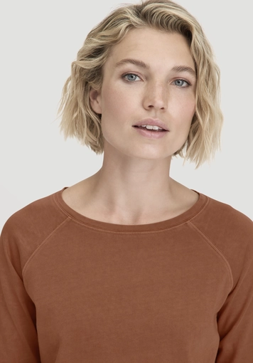 Relaxed long-sleeved shirt made from pure organic cotton - 3
