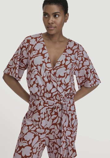 Print Jersey Overall Relaxed made from pure organic cotton - 2