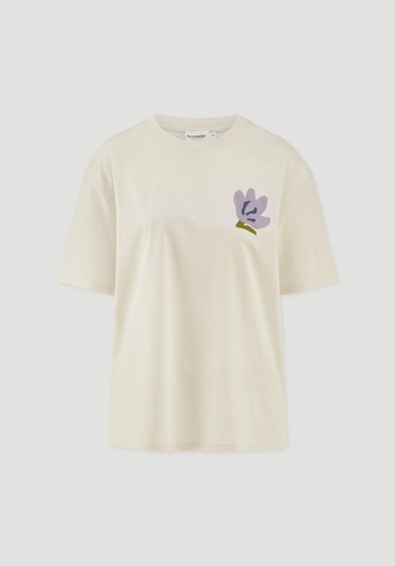 Print T-Shirt Oversize aus reiner Bio-Baumwolle Print T-Shirt Oversize aus reiner Bio-Baumwolle