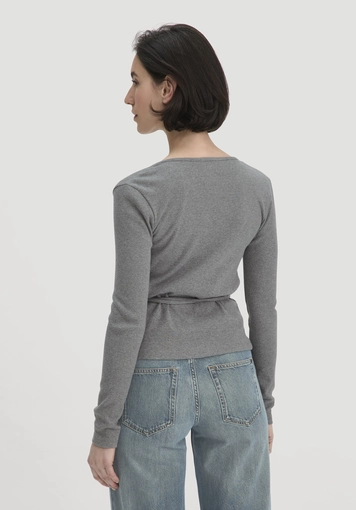 Rib Longsleeve Slim made of organic cotton - 2