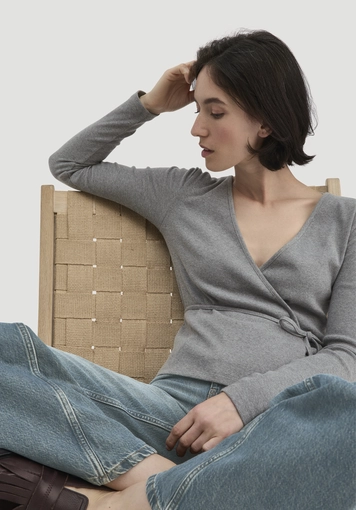 Rib Longsleeve Slim aus Bio-Baumwolle - 4