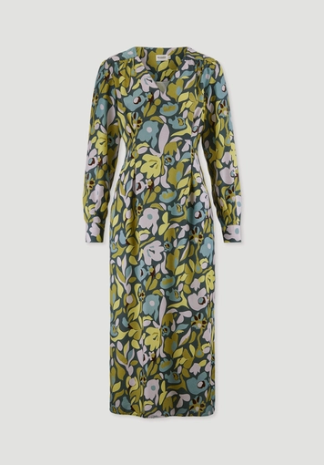 Kleid Knöchellang Regular aus LENZING™ ECOVERO™ Satin