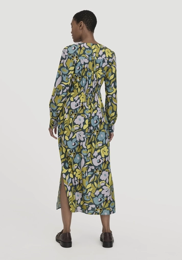 Kleid Knöchellang Regular aus LENZING™ ECOVERO™ Satin - 1
