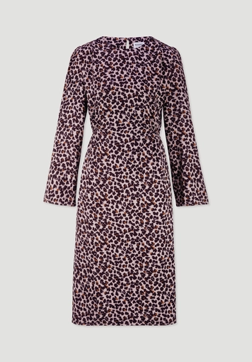Kleid Kniebedeckend Regular aus LENZING™ ECOVERO™ Satin - 5
