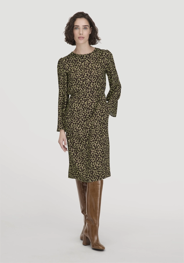 Kleid Kniebedeckend Regular aus LENZING™ ECOVERO™ Satin