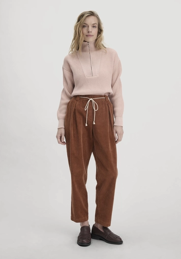 Cordhose Relaxed aus reiner Bio-Baumwolle - 0