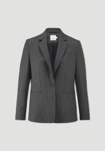 Blazer pinstripe regular made of pure new wool