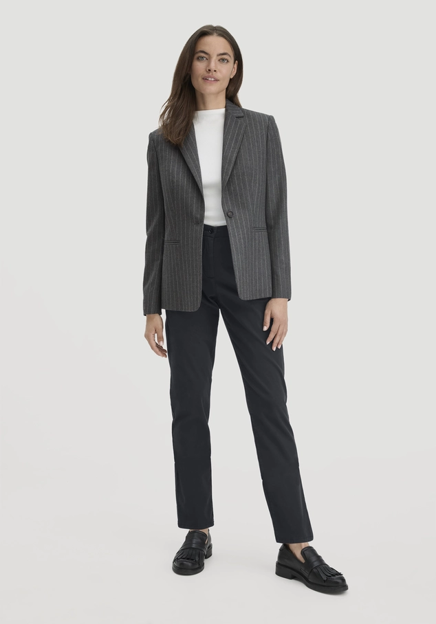 Blazer pinstripe regular made of pure new wool