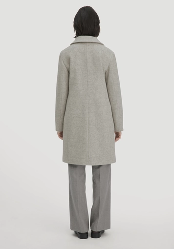 Regular coat made of pure new wool from the Deichschaf - 1