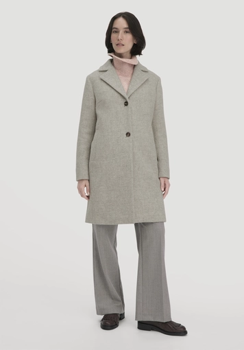 Regular coat made of pure new wool from the Deichschaf - 3