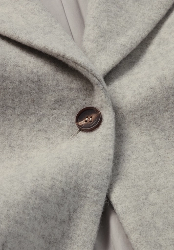 Regular coat made of pure new wool from the Deichschaf - 6