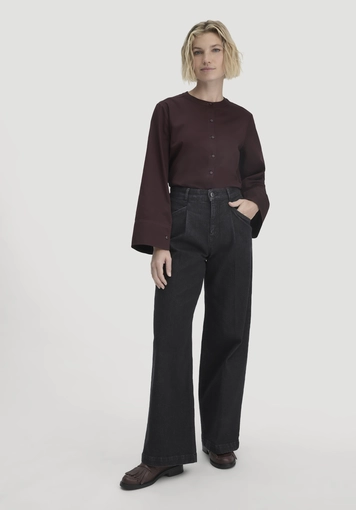 Relaxed blouse made of pure organic cotton - 1