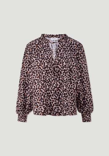Relaxed blouse made of LENZING™ ECOVERO™ viscose - 5