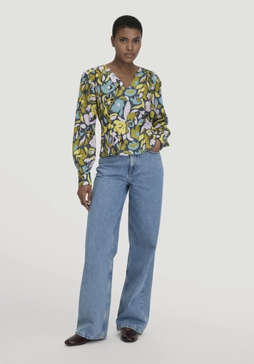 Bluse Regular aus reiner LENZING™ ECOVERO™ Viskose - 1