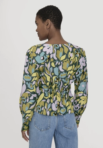 Bluse Regular aus reiner LENZING™ ECOVERO™ Viskose - 2