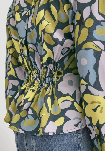 Bluse Regular aus reiner LENZING™ ECOVERO™ Viskose - 3