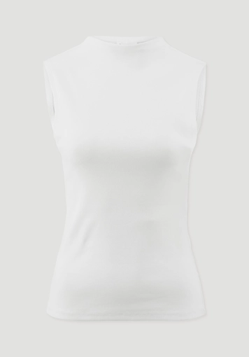 Rib Top Slim aus Bio-Baumwolle