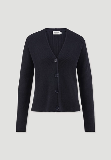 Strick Jacke Relaxed aus reiner Bio-Baumwolle Strick Jacke Relaxed aus reiner Bio-Baumwolle