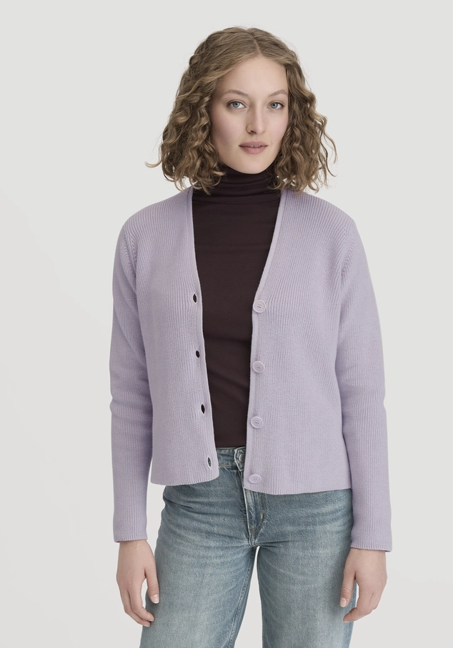 Strick Jacke Relaxed aus reiner Bio-Baumwolle