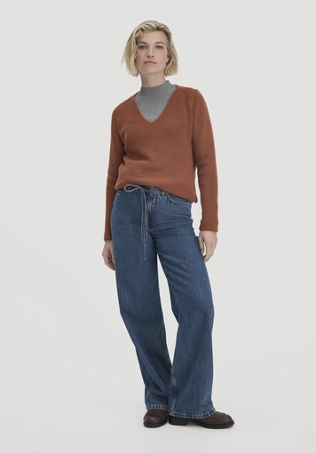 Strick Pullover Regular aus reiner Bio-Baumwolle - 1