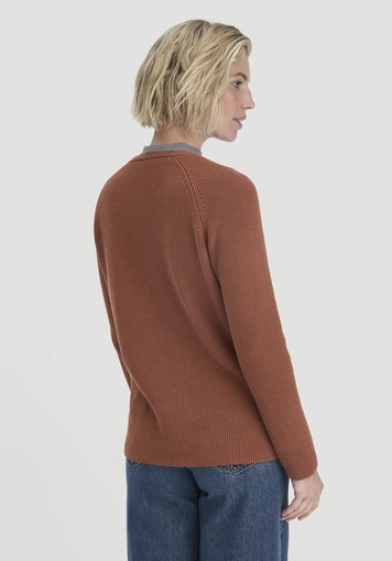 Knitted sweater regular made of pure organic cotton - 2
