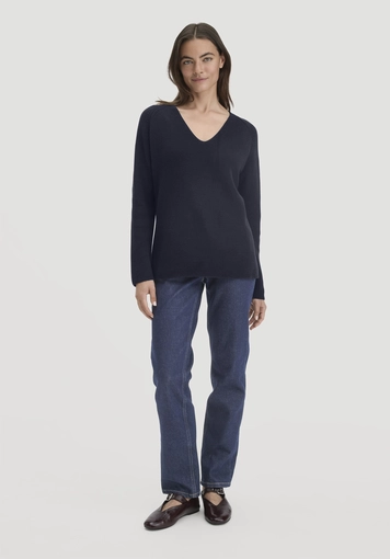Strick Pullover Regular aus reiner Bio-Baumwolle - 1