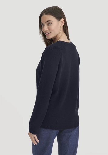 Knitted sweater regular made of pure organic cotton - 2
