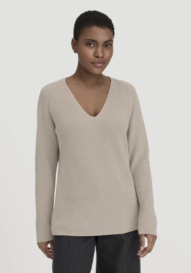 Strick Pullover Regular aus reiner Bio-Baumwolle